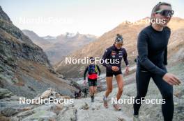 05.11.2024, Bessans, France (FRA): Maelle Veyre (FRA), Cloe Pagnier (FRA), (l-r) - Cross-Country summer training, Bessans (FRA). www.nordicfocus.com. © Authamayou/NordicFocus. Every downloaded picture is fee-liable.