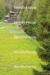 28.05.2024, Lenzerheide, Switzerland (SUI): Event Feature: View to the nordic house - Cross-Country training, Lenzerheide (SUI). www.nordicfocus.com. © Manzoni/NordicFocus. Every downloaded picture is fee-liable.