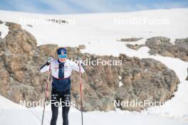 18.06.2024, Tignes, France (FRA): Maelle Veyre (FRA) - Cross-Country summer training, Tignes (FRA). www.nordicfocus.com. © Authamayou/NordicFocus. Every downloaded picture is fee-liable.