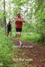 21.06.2024, Les Diablerets, Switzerland (SUI): Ilan Pittier (SUI) - Cross-Country summer training, Les Diablerets (SUI). www.nordicfocus.com. © Manzoni/NordicFocus. Every downloaded picture is fee-liable.