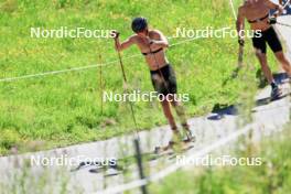 06.08.2024, Lenzerheide, Switzerland (SUI): Nicola Wigger (SUI) - Cross-Country summer training, Lenzerheide (SUI). www.nordicfocus.com. © Manzoni/NordicFocus. Every downloaded picture is fee-liable.