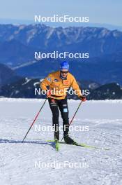 12.10.2024, Ramsau am Dachstein, Austria (AUT): Albert Kuchler (GER) - Cross-Country summer training, Dachsteinglacier, Ramsau am Dachstein (AUT). www.nordicfocus.com. © Manzoni/NordicFocus. Every downloaded picture is fee-liable.