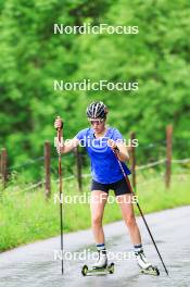 21.06.2024, Les Diablerets, Switzerland (SUI): Marina Kaelin (SUI) - Cross-Country summer training, Les Diablerets (SUI). www.nordicfocus.com. © Manzoni/NordicFocus. Every downloaded picture is fee-liable.