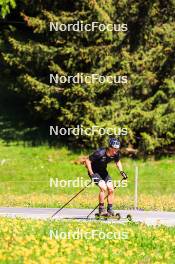 04.06.2024, Lenzerheide, Switzerland (SUI): Pierrick Cottier (SUI) - Cross-Country training, Lenzerheide (SUI). www.nordicfocus.com. © Manzoni/NordicFocus. Every downloaded picture is fee-liable.