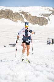 19.06.2024, Tignes, France (FRA): Flora Dolci (FRA) - Cross-Country summer training, Tignes (FRA). www.nordicfocus.com. © Authamayou/NordicFocus. Every downloaded picture is fee-liable.