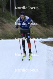 06.11.2024, Davos, Switzerland (SUI): Luca Petzold (GER) - Cross-Country training, snowfarming track, Davos (SUI). www.nordicfocus.com. © Manzoni/NordicFocus. Every downloaded picture is fee-liable.