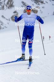 14.10.2024, Ramsau am Dachstein, Austria (AUT): Francesco De Fabiani (ITA) - Cross-Country summer training, Dachsteinglacier, Ramsau am Dachstein (AUT). www.nordicfocus.com. © Manzoni/NordicFocus. Every downloaded picture is fee-liable.