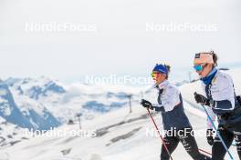 18.06.2024, Tignes, France (FRA): Flora Dolci (FRA) - Cross-Country summer training, Tignes (FRA). www.nordicfocus.com. © Authamayou/NordicFocus. Every downloaded picture is fee-liable.