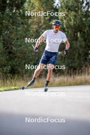 21.09.2024, Font-Romeu, France (FRA): Richard Jouve (FRA) - Cross-Country summer training, Font-Romeu (FRA). www.nordicfocus.com. © Authamayou/NordicFocus. Every downloaded picture is fee-liable.