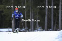 07.11.2024, Davos, Switzerland (SUI): Giuliana Werro (SUI) - Cross-Country training, snowfarming track, Davos (SUI). www.nordicfocus.com. © Manzoni/NordicFocus. Every downloaded picture is fee-liable.