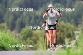 15.08.2024, Ulrichen, Switzerland (SUI): Victoria Carl (GER) - Cross-Country summer training, Ulrichen (SUI). www.nordicfocus.com. © Manzoni/NordicFocus. Every downloaded picture is fee-liable.