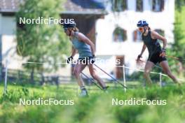 18.07.2024, Lenzerheide, Switzerland (SUI): Lea Fischer (SUI) - Cross-Country summer training, Lenzerheide (SUI). www.nordicfocus.com. © Manzoni/NordicFocus. Every downloaded picture is fee-liable.