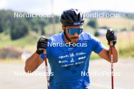 24.07.2024, Premanon, France (FRA): Richard Jouve (FRA) - Cross-Country summer training, Premanon (FRA). www.nordicfocus.com. © Manzoni/NordicFocus. Every downloaded picture is fee-liable.