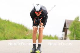 28.05.2024, Lenzerheide, Switzerland (SUI): Noe Naeff (SUI) - Cross-Country training, Lenzerheide (SUI). www.nordicfocus.com. © Manzoni/NordicFocus. Every downloaded picture is fee-liable.