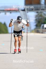 23.07.2024, Premanon, France (FRA): Jules Chappaz (FRA) - Cross-Country summer training, Premanon (FRA). www.nordicfocus.com. © Manzoni/NordicFocus. Every downloaded picture is fee-liable.