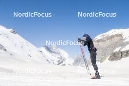 19.06.2024, Tignes, France (FRA): Juliette Ducordeau (FRA) - Cross-Country summer training, Tignes (FRA). www.nordicfocus.com. © Authamayou/NordicFocus. Every downloaded picture is fee-liable.