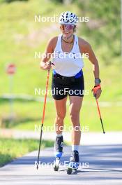 06.08.2024, Lenzerheide, Switzerland (SUI): Alina Meier (SUI) - Cross-Country summer training, Lenzerheide (SUI). www.nordicfocus.com. © Manzoni/NordicFocus. Every downloaded picture is fee-liable.