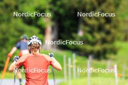 04.06.2024, Lenzerheide, Switzerland (SUI): Nadia Kaelin (SUI) - Cross-Country training, Lenzerheide (SUI). www.nordicfocus.com. © Manzoni/NordicFocus. Every downloaded picture is fee-liable.