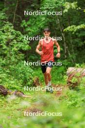 21.06.2024, Les Diablerets, Switzerland (SUI): Antonin Savary (SUI) - Cross-Country summer training, Les Diablerets (SUI). www.nordicfocus.com. © Manzoni/NordicFocus. Every downloaded picture is fee-liable.