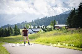 09.07.2024, Lavaze, Italy (ITA): Nicole Monsorno (ITA) - Cross-Country summer training, Lavaze (ITA). www.nordicfocus.com. © Vanzetta/NordicFocus. Every downloaded picture is fee-liable.