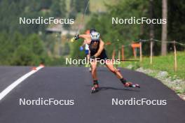 15.08.2024, Ulrichen, Switzerland (SUI): Pia Fink (GER) - Cross-Country summer training, Ulrichen (SUI). www.nordicfocus.com. © Manzoni/NordicFocus. Every downloaded picture is fee-liable.