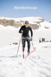 19.06.2024, Tignes, France (FRA): Juliette Ducordeau (FRA) - Cross-Country summer training, Tignes (FRA). www.nordicfocus.com. © Authamayou/NordicFocus. Every downloaded picture is fee-liable.