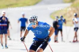 23.07.2024, Premanon, France (FRA): Lucas Chanavat (FRA) - Cross-Country summer training, Premanon (FRA). www.nordicfocus.com. © Manzoni/NordicFocus. Every downloaded picture is fee-liable.