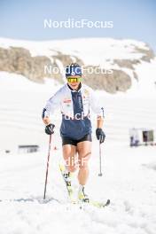 19.06.2024, Tignes, France (FRA): Flora Dolci (FRA) - Cross-Country summer training, Tignes (FRA). www.nordicfocus.com. © Authamayou/NordicFocus. Every downloaded picture is fee-liable.