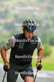 21.06.2024, Les Diablerets, Switzerland (SUI): Valerio Grond (SUI) - Cross-Country summer training, Les Diablerets (SUI). www.nordicfocus.com. © Manzoni/NordicFocus. Every downloaded picture is fee-liable.