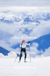 22.06.2024, Les Diablerets, Switzerland (SUI): Marina Kaelin (SUI) - Cross-Country summer training on the Glacier 3000, Les Diablerets (SUI). www.nordicfocus.com. © Manzoni/NordicFocus. Every downloaded picture is fee-liable.