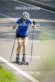 10.07.2024, Lavaze, Italy (ITA): Nadine Faehndrich (SUI) - Cross-Country summer training, Lavaze (ITA). www.nordicfocus.com. © Vanzetta/NordicFocus. Every downloaded picture is fee-liable.