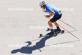 23.07.2024, Premanon, France (FRA): Theo Schely (FRA) - Cross-Country summer training, Premanon (FRA). www.nordicfocus.com. © Manzoni/NordicFocus. Every downloaded picture is fee-liable.