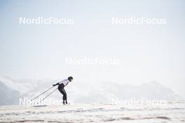 19.06.2024, Tignes, France (FRA): Juliette Ducordeau (FRA) - Cross-Country summer training, Tignes (FRA). www.nordicfocus.com. © Authamayou/NordicFocus. Every downloaded picture is fee-liable.