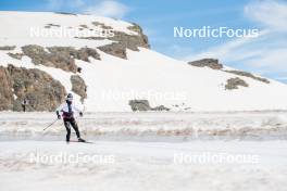 18.06.2024, Tignes, France (FRA): Mélissa Gal (FRA) - Cross-Country summer training, Tignes (FRA). www.nordicfocus.com. © Authamayou/NordicFocus. Every downloaded picture is fee-liable.