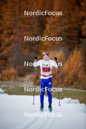 05.11.2024, Bessans, France (FRA): Jules Lapierre (FRA) - Cross-Country summer training, Bessans (FRA). www.nordicfocus.com. © Authamayou/NordicFocus. Every downloaded picture is fee-liable.