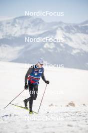 19.06.2024, Tignes, France (FRA): Lucas Chanavat (FRA) - Cross-Country summer training, Tignes (FRA). www.nordicfocus.com. © Authamayou/NordicFocus. Every downloaded picture is fee-liable.