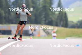 15.08.2024, Ulrichen, Switzerland (SUI): Victoria Carl (GER) - Cross-Country summer training, Ulrichen (SUI). www.nordicfocus.com. © Manzoni/NordicFocus. Every downloaded picture is fee-liable.