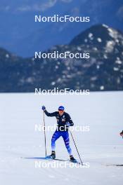 14.10.2024, Ramsau am Dachstein, Austria (AUT): Francesco De Fabiani (ITA) - Cross-Country summer training, Dachsteinglacier, Ramsau am Dachstein (AUT). www.nordicfocus.com. © Manzoni/NordicFocus. Every downloaded picture is fee-liable.