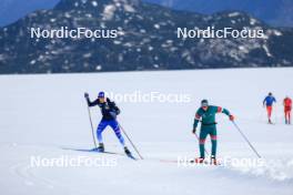 14.10.2024, Ramsau am Dachstein, Austria (AUT): Francesco De Fabiani (ITA) - Cross-Country summer training, Dachsteinglacier, Ramsau am Dachstein (AUT). www.nordicfocus.com. © Manzoni/NordicFocus. Every downloaded picture is fee-liable.