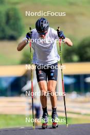 15.08.2024, Ulrichen, Switzerland (SUI): Friedrich Moch (GER) - Cross-Country summer training, Ulrichen (SUI). www.nordicfocus.com. © Manzoni/NordicFocus. Every downloaded picture is fee-liable.