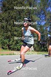 18.07.2024, Lenzerheide, Switzerland (SUI): Lea Fischer (SUI) - Cross-Country summer training, Lenzerheide (SUI). www.nordicfocus.com. © Manzoni/NordicFocus. Every downloaded picture is fee-liable.