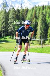 04.06.2024, Lenzerheide, Switzerland (SUI): Silvan Hauser (SUI) - Cross-Country training, Lenzerheide (SUI). www.nordicfocus.com. © Manzoni/NordicFocus. Every downloaded picture is fee-liable.