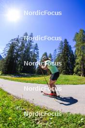 04.06.2024, Lenzerheide, Switzerland (SUI): Victoria Carl (GER) - Cross-Country training, Lenzerheide (SUI). www.nordicfocus.com. © Manzoni/NordicFocus. Every downloaded picture is fee-liable.