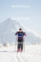 19.06.2024, Tignes, France (FRA): Mélissa Gal (FRA) - Cross-Country summer training, Tignes (FRA). www.nordicfocus.com. © Authamayou/NordicFocus. Every downloaded picture is fee-liable.