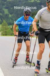 20.06.2024, Les Diablerets, Switzerland (SUI): Nicola Wigger (SUI) - Cross-Country summer training, Les Diablerets (SUI). www.nordicfocus.com. © Manzoni/NordicFocus. Every downloaded picture is fee-liable.