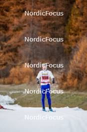 05.11.2024, Bessans, France (FRA): Jules Lapierre (FRA) - Cross-Country summer training, Bessans (FRA). www.nordicfocus.com. © Authamayou/NordicFocus. Every downloaded picture is fee-liable.