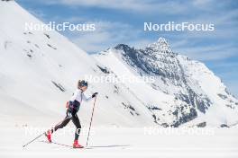 18.06.2024, Tignes, France (FRA): Maelle Veyre (FRA) - Cross-Country summer training, Tignes (FRA). www.nordicfocus.com. © Authamayou/NordicFocus. Every downloaded picture is fee-liable.