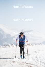 19.06.2024, Tignes, France (FRA): Jules Lapierre (FRA) - Cross-Country summer training, Tignes (FRA). www.nordicfocus.com. © Authamayou/NordicFocus. Every downloaded picture is fee-liable.