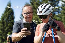 09.07.2024, Lavaze, Italy (ITA): Ivan Hudac (CZE) - Cross-Country summer training, Lavaze (ITA). www.nordicfocus.com. © Vanzetta/NordicFocus. Every downloaded picture is fee-liable.