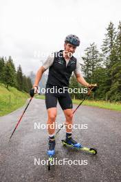 21.06.2024, Les Diablerets, Switzerland (SUI): Valerio Grond (SUI) - Cross-Country summer training, Les Diablerets (SUI). www.nordicfocus.com. © Manzoni/NordicFocus. Every downloaded picture is fee-liable.